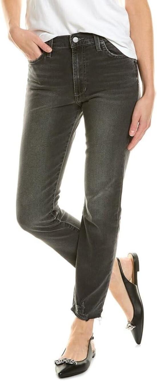 JOE'S $198 The Luna - High Rise Cigarette Ankle Chew Hem Size 23